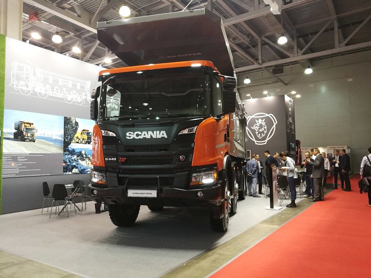Scania представляет новое поколение решений для горнодобывающей отрасли на выставке MiningWorldRussia 2018