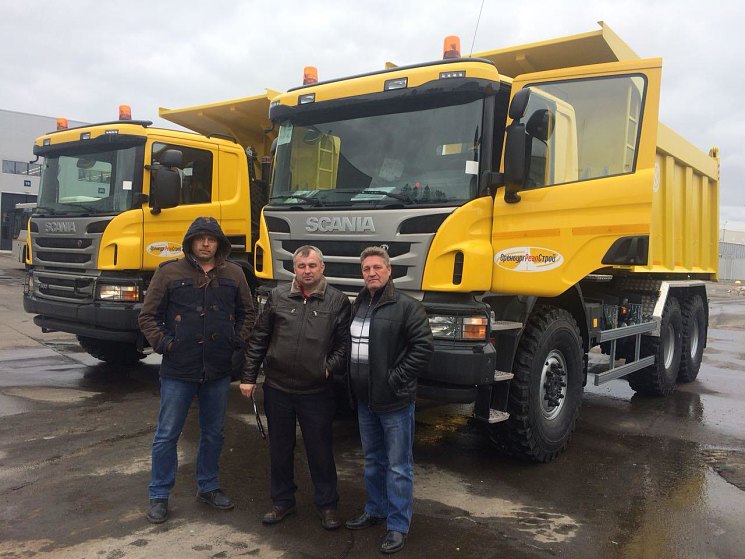 Карьерные самосвалы Scania «Черный коготь» выбраны для работы на Ямале