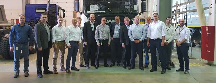 ​Scania начала производство грузовых машин нового поколения на заводе в Санкт-Петербурге