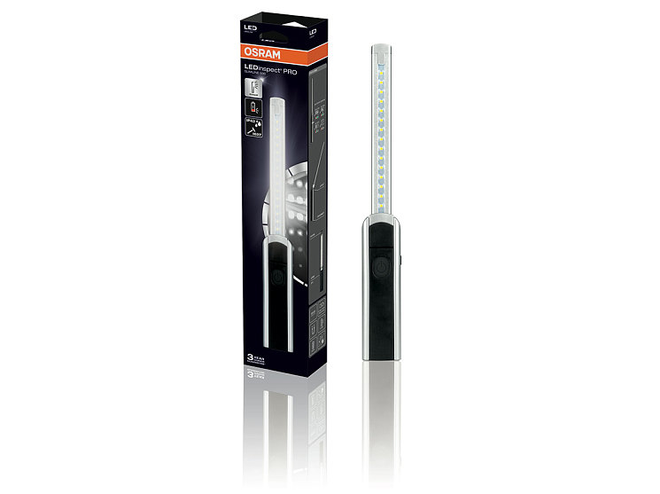 OSRAM SLIMLINE 500: ультратонкий фонарь высокой яркости для автомехаников