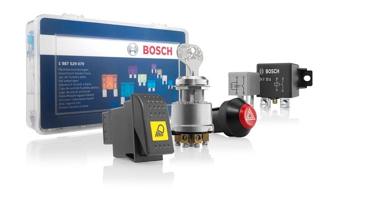 Широкий спектр надежных и качественных компонентов Bosch для автомобильного электрооборудования