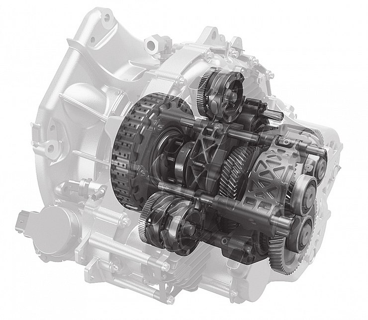 Семиступенчатая трансмиссия PowerShift 7DCT300 с двумя сцеплениями