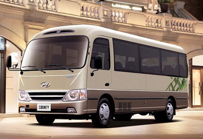 Hyundai представила автобус COUNTY с АКП