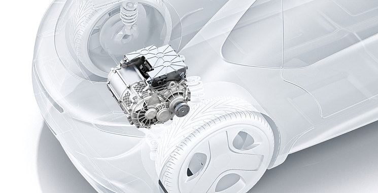 Новаторская силовая установка для электромобилей: Bosch e-axle расширяет границы возможного