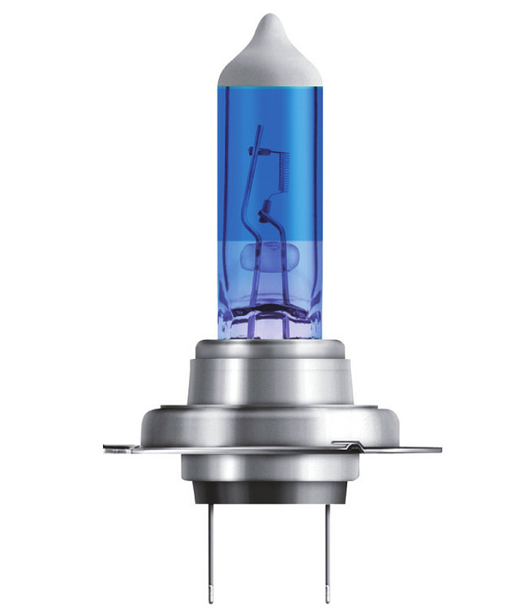 Фильтр темно-синего цвета ламп COOL BLUE BOOST обеспечивает белый цвет с цветовой температурой 5000К